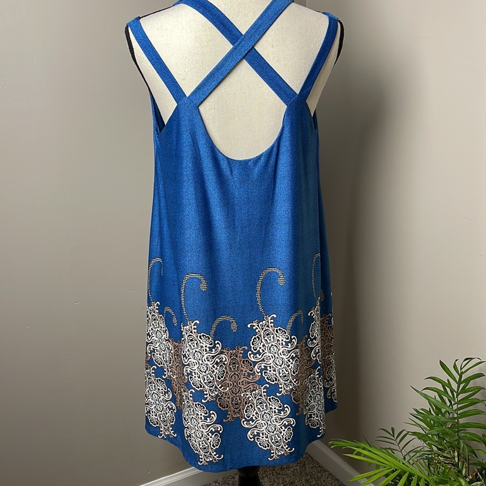 . Ganji LA  Unique  Sleeveless Spring/Summer Dress  Size L